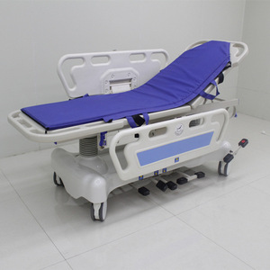 Cama de Transporte Quirúrgica de ABS Médico, Plana, 3630x640x760mm, Altura Ajustable, para Rescate de Emergencia Hospitalaria - Product Image 3