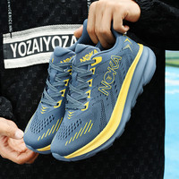 Chaussures de course confortables et respirantes pour hommes, semelle intérieure souple augmentant la taille, chaussures de sport antidérapantes, semelle épaisse en mesh, personnalisables