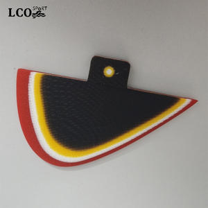 Planche de bodyboard en fibre de verre, petite, trois pièces, modèle B5, avec ailerons de queue et aileron central, dotée de connecteurs FCS1 - Product Image 4
