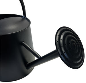 1.5 गैलन काले धातु का पानी लकड़ी के हैंडल के साथ कर सकते हैं - Product Image 2