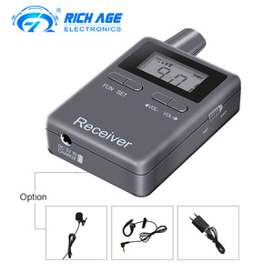 Sistema di Guida Turistica Wireless Multicanale Unidirezionale 2403-2483Mhz/200m di Trasmissione, Attrezzatura per Guide Turistiche di Gruppo Musulmano Uno-a-Molti - Product Image 4