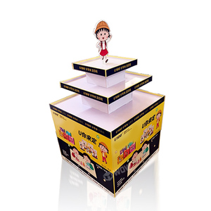 Tùy chỉnh siêu thị PVC Hội Đồng Quản trị bọt kệ trưng bày Snack bán lẻ đứng Pallet hiển thị - Product Image 3