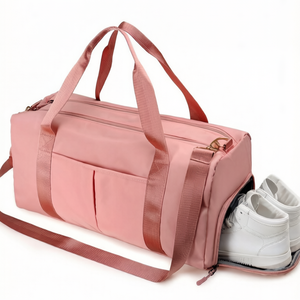 Sac de sport coloré et tendance, imperméable, avec compartiment sec/humide et compartiment à chaussures, idéal pour le yoga et l'entraînement, durable et pratique. - Product Image 1