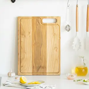 Tagliere da cucina personalizzato all'ingrosso tagliere in legno per uso domestico