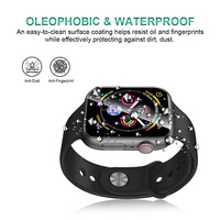 Protecteur d'écran incassable à couverture incurvée complète en TPU 3D anti-rayures pour Apple Watch 49mm Smartwatch Film d'écran