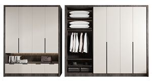 Meilleures ventes Armoires de salon Placard en bois massif en mélamine pour chambre à coucher - Product Image 3