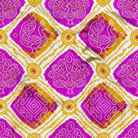 Essuie-mains en coton style indien Bandhani Tie-Dye pour décoration ethnique