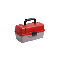 Boîte de rangement pliable multi-couches pour matériel de pêche en plastique PP avec poignée de transport