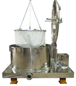 Centrífuga de Alta Capacidade em Aço Inoxidável para Elevação de Sacos com Descarga Superior, Carregamento e Descarregamento Manual - Product Image 2