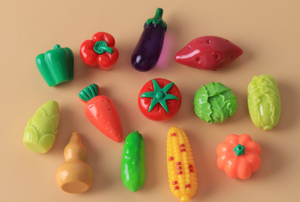 Vente en gros de bricolage miniature pour maison de poupée alimentaire résine végétale tomate <span class=keywords><strong>concombre</strong></span> pomme de terre citrouille aubergine maïs carotte chou poivre gourde - Product Image 6