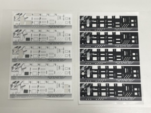 สติกเกอร์ปุ่มสัมผัสพิมพ์ลายบนแผงควบคุม/อิเล็กทรอนิกส์ PVC และ PC รุ่น HW แบบกำหนดเอง ผลิตในประเทศจีน - Product Image 1