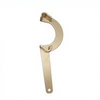 Clé à molette Nakajima DN40/50/65mm en laiton pour raccord de tuyau d'incendie et de sauvetage, compatible avec les raccords Storz de type B et C