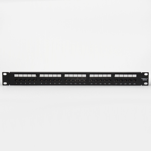 Cat3 Voice Telephone UTP 25Port Integrated Modular Patch Panel