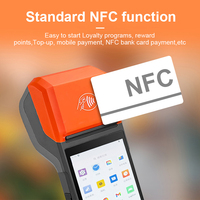 Terminal de paiement portable Android 14 3+32 Go avec NFC, paiement sans argent liquide, code QR, billet électronique, imprimante 4G BT WIFI R330 Plus