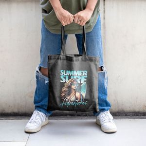 DLBZ Custom Holiday <b>Summer</b> Winter Autumn Portable Large Capacity Durable Stylish Canvas Beach <b>Tote</b> <b>Bag</b> for Travel - Product Image 4