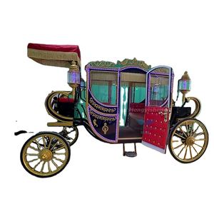 Bienvenida mostrar la exposición Atracciones Diseño personalizado Royal carruaje de caballos/Proveedores de China Carruaje de caballos para bodas - Product Image 6