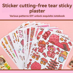 Muzili cựu sinh viên Hiệp hội trăm hoa giao ước trường công cụ văn phòng phẩm Tạp Chí dán thiết lập dễ thương Nhật ký máy tính xách tay Bộ Quà Tặng - Product Image 6