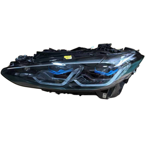 Conjunto de Faros <span class=keywords><strong>L</strong></span>áser para <span class=keywords><strong>BMW</strong></span> Serie 4 M3 M4 G22 G26 G80 420 425 <span class=keywords><strong>430</strong></span>, Luces de Circulación Diurna RGB de 12V, Sistema Automotriz LED CSP Azul - Product Image 1