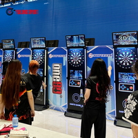 Machine de fléchettes en ligne Yulong X-5 avec modes Bar Game et International, à monnayeur pour clubs et divertissements