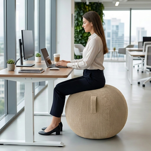 Silla de Yoga Antiexplosión de 65 cm, Pelota de Yoga Estable, Pelota Suiza, Asiento Ergonómico para Oficina, Venta al por Mayor OEM - Product Image 1