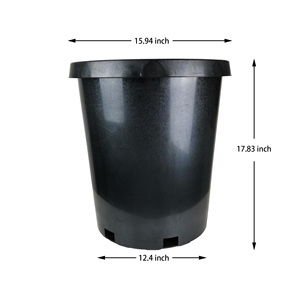 Pots de pépinière robustes de 7, 10, 15, 20, 25 gallons - Grands conteneurs pour la plantation d'arbres - Jardinières prêtes pour l'automatisation - Macetas Grandes - Product Image 6