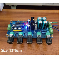 Carte audio HiFi UPC4570C, amplificateur de casque, préampli, module d'alimentation, réglage du volume des basses triples, carte électronique