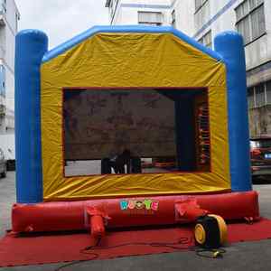 Carattere di vendita calda commerciale zampa il cane di pattuglia castello gonfiabile gonfiabile casa gonfiabile con cerchio per il noleggio del partito - Product Image 4