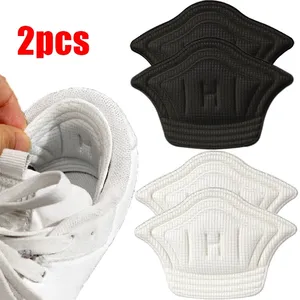 2pcs鞋垫脚后跟垫垫运动鞋可调抗磨脚垫鞋垫鞋跟保护器贴纸鞋垫奶油蛋卷
