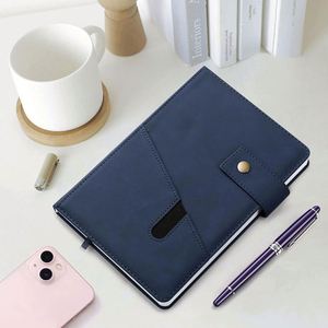 Wholesale Cheap Faux Leather Souvenir Gift <b>Notepad</b> with Custom Logo <b>A5</b> <b>Notepad</b> Leather Cover Notebook with Custom Logo - Product Image 6