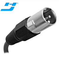 Câble XLR OFC Premium en Gros, Blindé Anti-Bruit, Mâle-Femelle, Gaine PVC, pour Microphone, Lecteur DVD, Amplificateur et Haut-Parleur