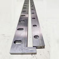 Lame longue HSS en tungstène pour guillotine, idéale pour couper le papier, le film et le papier d'aluminium, dureté HRC 56-65
