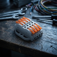 Mini connecteur rapide pour fils, borniers de connexion à clipser, borniers de circuit imprimé à insertion rapide, connexion mâle et femelle