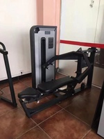 Entraîneur de presse d'épaule de poitrine Sélectorisé JLC-HM01S de pile de poids Fitness Commercial Iso Machine de sélection de charge de broche de gymnastique latérale