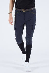 Jodhpurs para Montar a Caballo, Pantalones Ecuestres con Bolsillos Cargo y Agarre de Silicona, Jodhpurs de Equitación Personalizados - Product Image 2