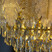 Fabricant Nouveau Design Blanc Ailes d'Ange Lustre Luminaire 6 Lumières Moderne Salle À Manger Suspension