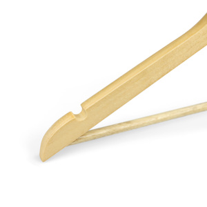 Appendiabiti in Legno Massello di Grado A WOODSTAR, Antiscivolo, per Risparmio di Spazio in Negozi, Supermercati, Bagni e Uso Esterno - Product Image 5
