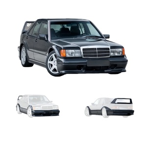 Upgraded and Modified Car Wide Body Kit for Mercedes Benz C-Class 190E EVO II 1982-1993 Wide Body PP Surround Car <strong>Bodykit</strong> - Product Image 1