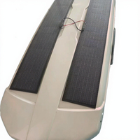 Panneau solaire cylindrique monocristallin haute performance pour éclairage LED, 100W-140W, efficacité 25%, pour éclairage public - Fournisseur d'usine