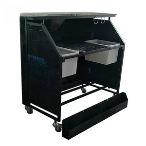 Barra Plegable Portátil Fácil de Montar con Ruedas con Freno y Luces, Barra de <span class=keywords><strong>Bar</strong></span> en Venta - Product Image 3