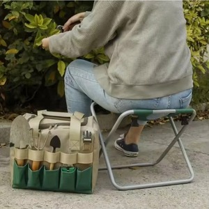 Muestra Gratuita de Herramientas de Jardín 2 en 1: Rodillera Plegable Portátil con Asas, Juego de Herramientas Manuales con Asiento Plegable y para Jardín - Product Image 6