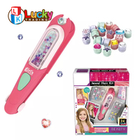 LK jouets nouvel arrivage bricolage bijoux cheveux Kit décoration jouet enfants maquillage Kit pour filles cheveux décorations accessoires