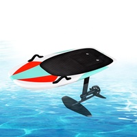 Planche de surf électrique professionnelle de haute qualité 3k en fibre de carbone Efoil 8000W 60 km/h moteur alimenté Jetsurf hydroptère fini brillant
