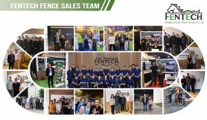 Fentech 6x8 발 흰색 플라스틱 PVC 비닐 전체 개인 정보 보호 울타리 패널 후 자외선 방지 3D 모델링 가능 - Product Image 6