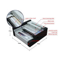 Relieuse de documents J400 pour papier A4, papier couché, colle pour reliure, pour usage de bureau