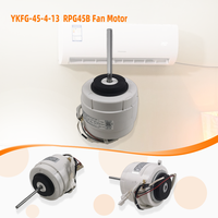 Motor de Ventilador Eléctrico Industrial para Interiores YKFG-45-4-13, AC220-240V 60Hz RPG45B 0.4A 1340RPM 45W CCW BCL 4 Polos, Metálico, para Hogar/Comercial