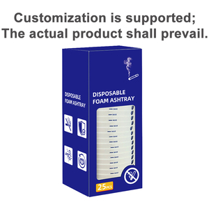 Cendrier jetable en papier enduit <span class=keywords><strong>de</strong></span> gel, design moderne, portable, sans <span class=keywords><strong>fumée</strong></span>, recyclable, pour cigares et cigarettes - Product Image 6