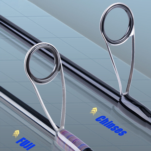 <span class=keywords><strong>Canne</strong></span> à pêche spinning en fibre de carbone 2,7M 3,0M M/MH avec anneaux Fuji O, 2 brins, pour la pêche en mer au bar et à la perche - Product Image 3