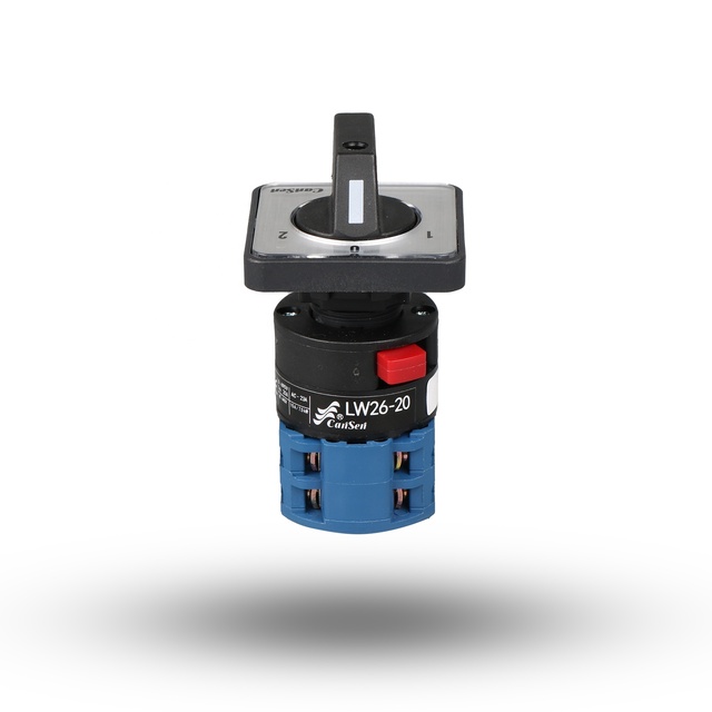 Cantak LW26-20 1-0-2 3P Automatic Off  Manual Transfer Switch GEN-OFF-MAINS Rotary Cam Switch Change Over Switch