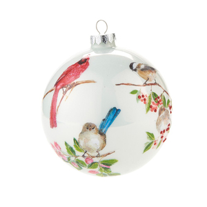 Ornamenti di natale all'ingrosso festivo stampa di lusso palle personalizzate albero decorativo di natale <span class=keywords><strong>animali</strong></span> di vetro - Product Image 4
