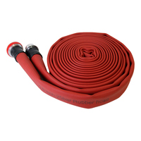 Tuyau d'incendie en NBR renforcé de polyester haute ténacité avec raccord Machino